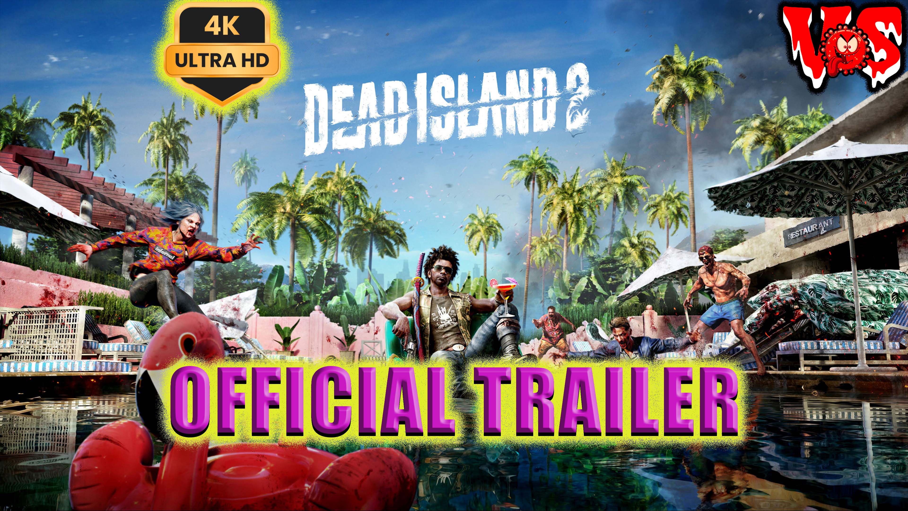 Dead Island 2 ➤ Официальный трейлер 2023 💥 4K-UHD 💥