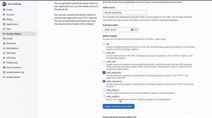 13.2 GitLab: Access token