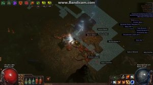 Path of Exile [1.0.1] 5 Aura Elemental Spectral Throw Sword Shield Ranger in map