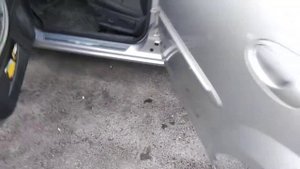 осмотр после окончание работ(замена порогов и удаление ржавчины внутри проемов).на Волге Сайбер.