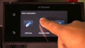 HP Designjet T2500 eMFP - How to Scan an Original Drawing