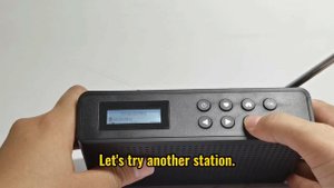 Operations of FM radio with your Ocean Digital WR26 Manually tuning FM station and save as favorite