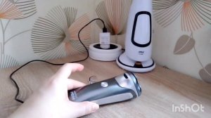 Электробритва роторная, арт. 910341  +  сменный бритвенный набор для роторной бритвы, арт 910343