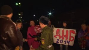 Николай и Олеся г.Вязьма. Дембель 2014. Встреча из армии. Предложение руки и сердца.