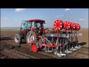 Рассадопосадочная машина SUPER DRIVE OLIVER, Италия для посадки саженцев, виноградников и т.д