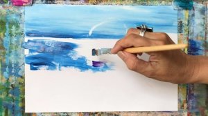 Рисуем море