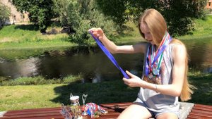 Kira Khristenko CHAMPION Rhythmic gymnastics