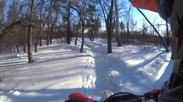 XR400R обкатка часть 2. Боровое и по Усманке . смотреть онлайн