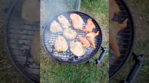 Жареное мясо, гриль, барбекю.