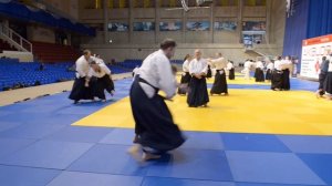 Aikibudo. Международный семинар по Айкибудо и Катори Синто рю. Апрель 2014. Москва