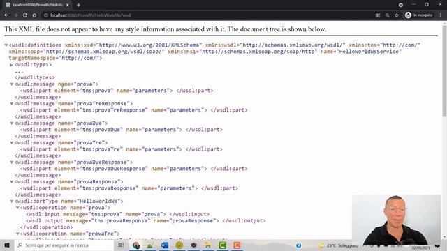 Infarinatura teorica dei Web Service SOAP