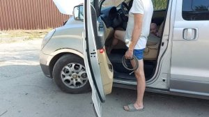 свист турбины на Hyundai grand starex, дизель 2.5,
