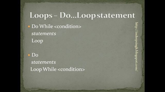 While Loop In VBScript - Do While Loop - VBScript Excel-Vbscript HTML-Vbscript html Example-Vbscrip