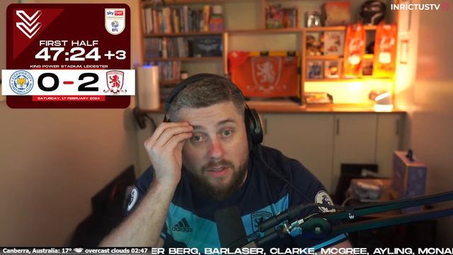 LEICESTER CITY vs MIDDLESBROUGH | WATCHALONG | LIVE with INRICTUS смотреть онлайн