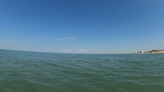 #Анапа. Чёрное море. Пляж « морелето» Тёплое и чистое море. 24.07.2021.