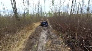 на мотоциклах днепр мт lifan 150 по грязи и лесах