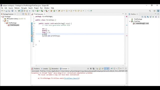 Java Programming | Tutorial 2 | Primitive Types смотреть онлайн