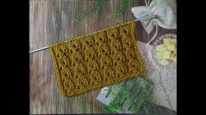 МК Узор спицами ��