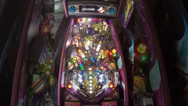 Ghostbusters pinball premium, big score, color DMD ! смотреть онлайн