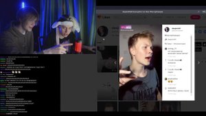 Некоглай и Дипинс смотрят свои старые тик токи