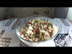 вкусный лёгкий салатик простой рецепт