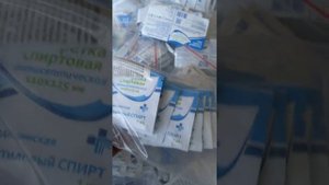Одноразовые спиртовые салфетки от вируса антисептик