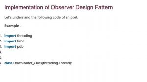 Python Design Pattern | Observer Design Pattern