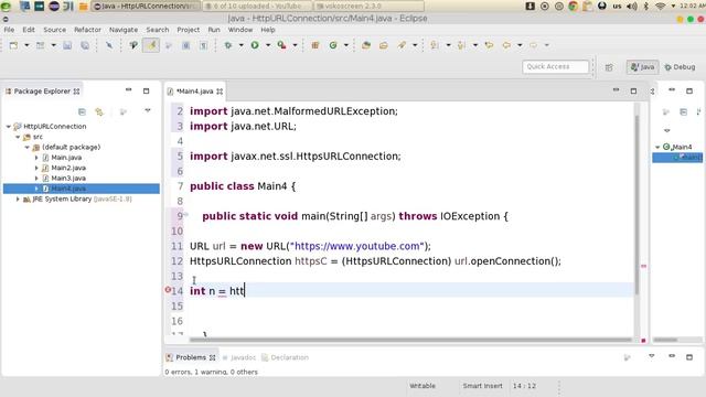 25 JAVA Networking Http & Https URL Connection смотреть онлайн