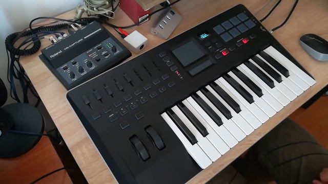Korg Taktile25 Roland TriCapture Ploytec PL2 Yamaha CS1x Roland JV30 Alesis DM5 | Superteclados.com смотреть онлайн