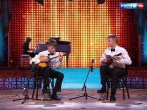 Максим Лазарев и Артем Лазарев. А. Цыганков "Еврейские мелодии" - Синяя Птица. Сезон 2015