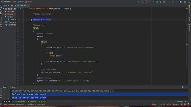Java Programming - Branching (Break, Continue, Return) Statements - Software Made Simple смотреть онлайн