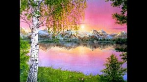 "Розовый рассвет" (2022).mp4 
Картина написана маслом на холсте, размер40/50