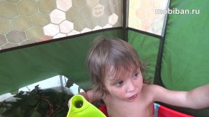 Тестирование палатки Роснар Р-34 М2 летом