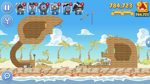 Angry Birds Friends. Aquapigs. All levels 3 stars. Passage from Sergey Fetisov смотреть онлайн