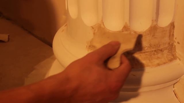 Мраморные колонны - венецианская штукатурка. columns marble Venetian plaster смотреть онлайн