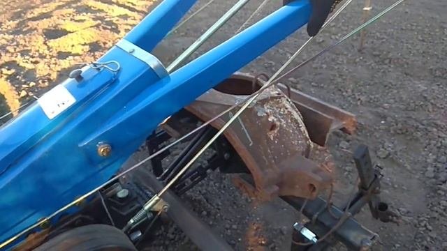 7.05.2021. Прополка междурядий картошки мотоблоком с пропольниками