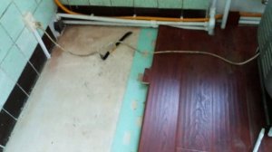 Укладка ламината на водяной теплый пол.
