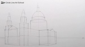 How to Draw a Cathedral: St.Paul's Cathedral London: Buildings in Perspective