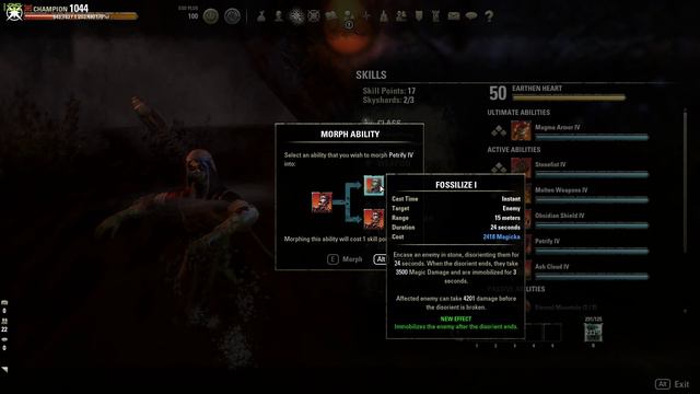 ESO One Tamriel: Which Morph #5 - Dragonknight (Earthern Heart Skill Line) смотреть онлайн