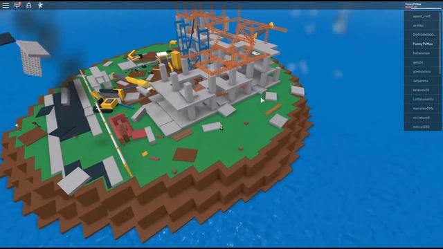 Выживание на НЕОБИТАЕМОМ ОСТРОВЕ в РОБЛОКС!!! смотреть онлайн