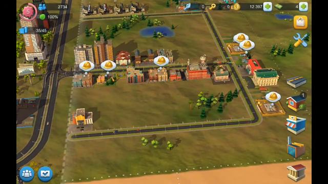 Играю в игру СимСити. Пытаюсь заработать деньги. смотреть онлайн