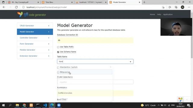 LATIHAN - Key Concepts YII2 Framework MyMart смотреть онлайн