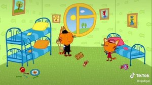 Настоящие 3 кота у компота день рождения