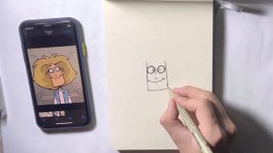 Как нарисовать Глэма из Metal Family за 5 минут