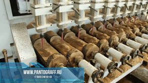 Пантограф по дереву 12-и шпиндельный (Копировально-фрезерный станок)