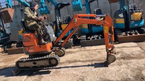 Hitachi ZX10U-2 / самый большой выбор аукционных экскаваторов в наличии