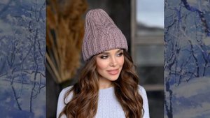 Модные вязаные шапки для женщин. Огромный выбор на любой вкус.