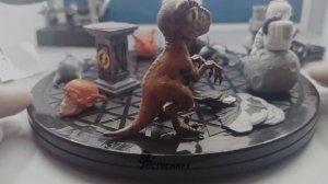 Покраска 3D моделей акрилом.