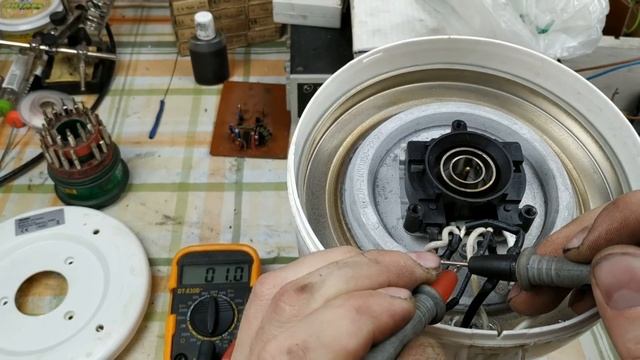 Проверка ТЭНа электрического чайника.