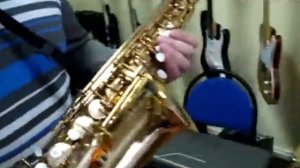 Лучший саксофон для начала. Где купить? Альт саксофон S. Rollins RSA-9011G(II) / musik-store.ru